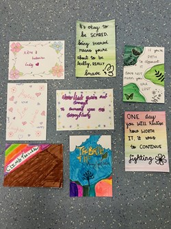 Patient positive messages