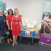 Essex Health Visiting team celebrating breastfeeding awareness week