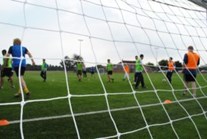 Picture of people playing football