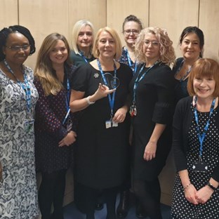 Photo of the south east Essex heart failure service team