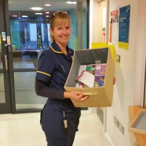 Staff member Suzanne Mullins at St Aubyn Centre