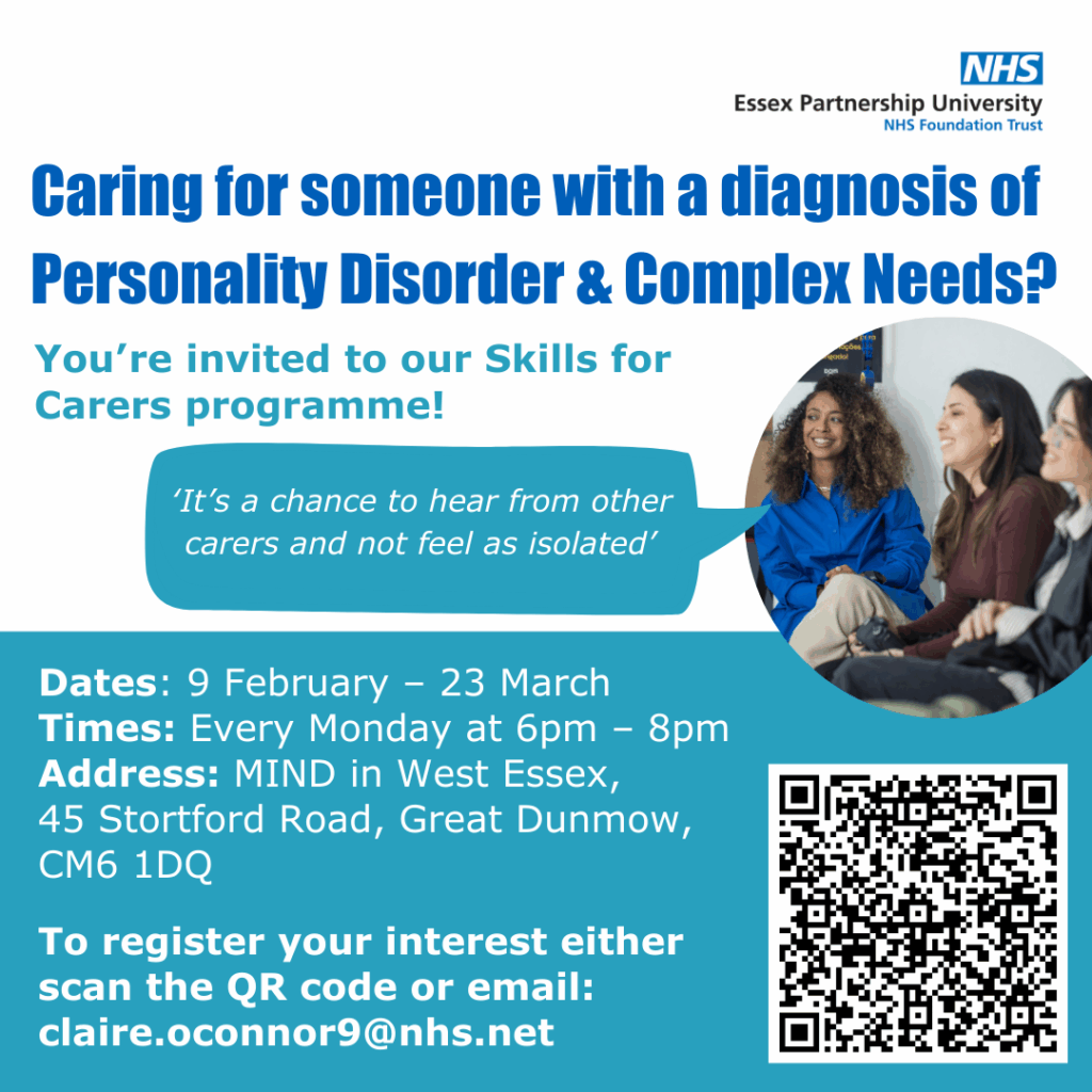 Skills for carers poster