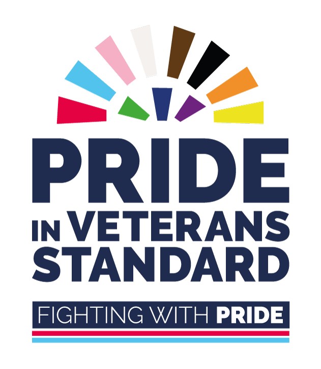 Pride in veterans standard logo.