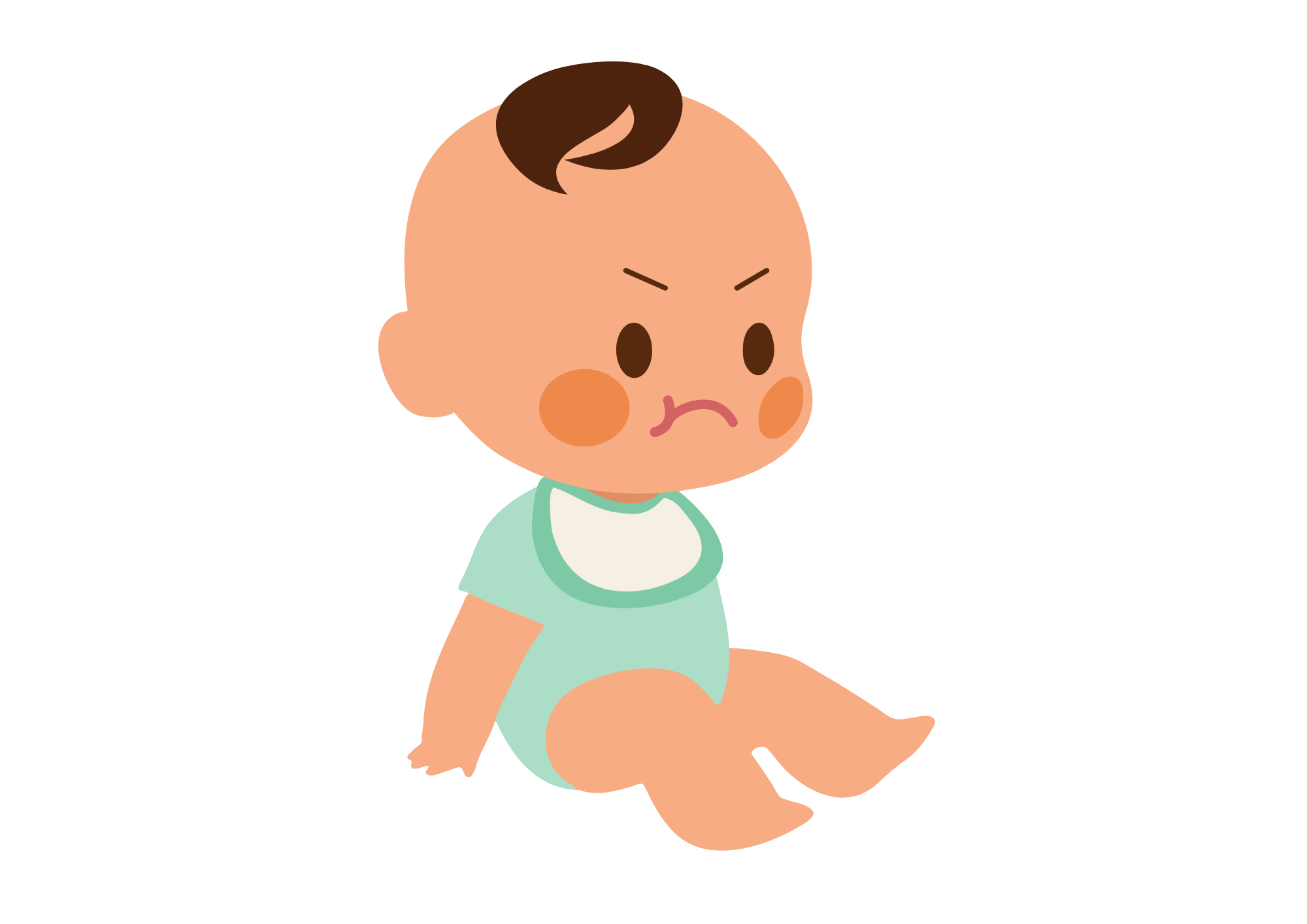 Happy baby