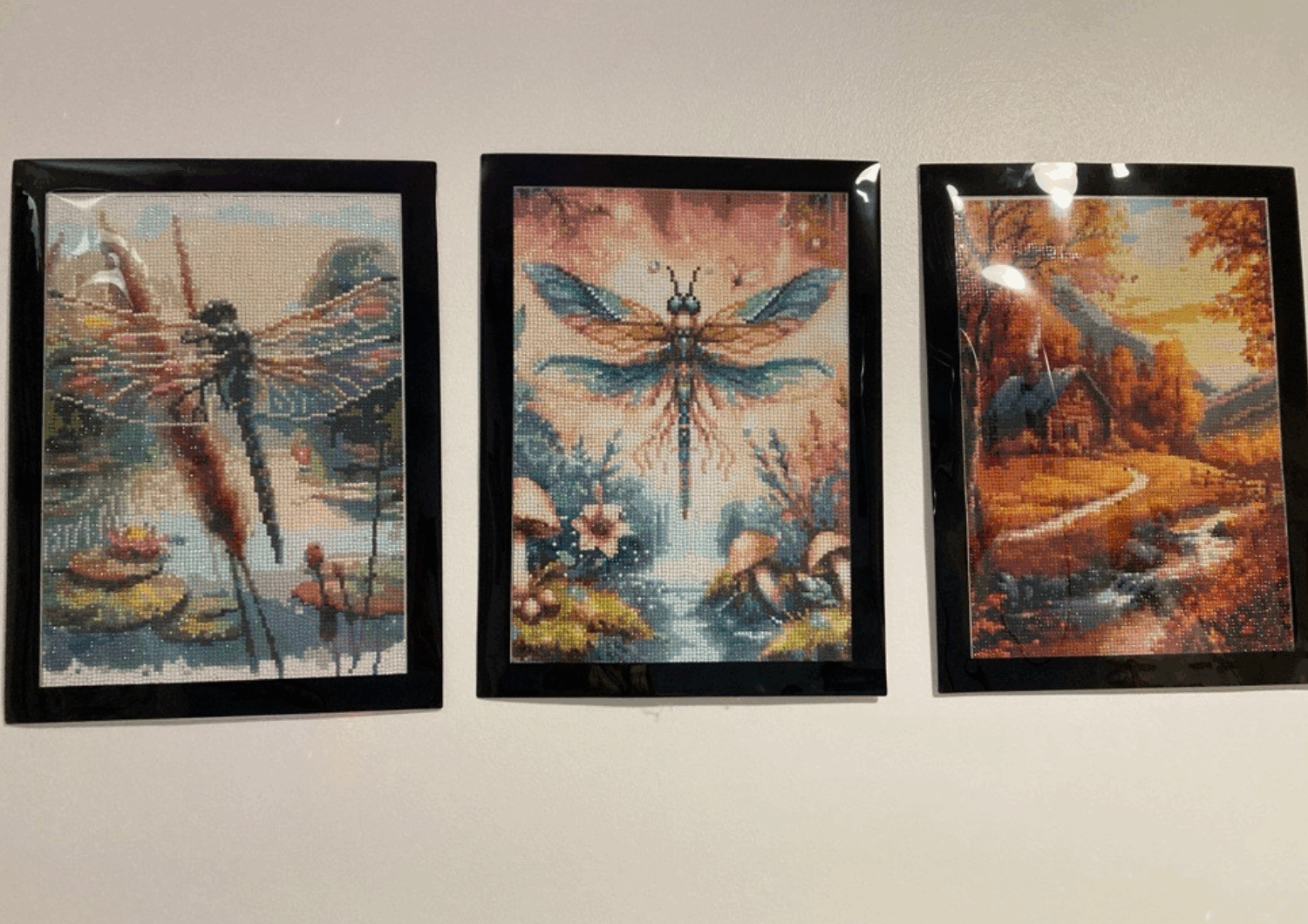 Therapeutic artwork created by patients