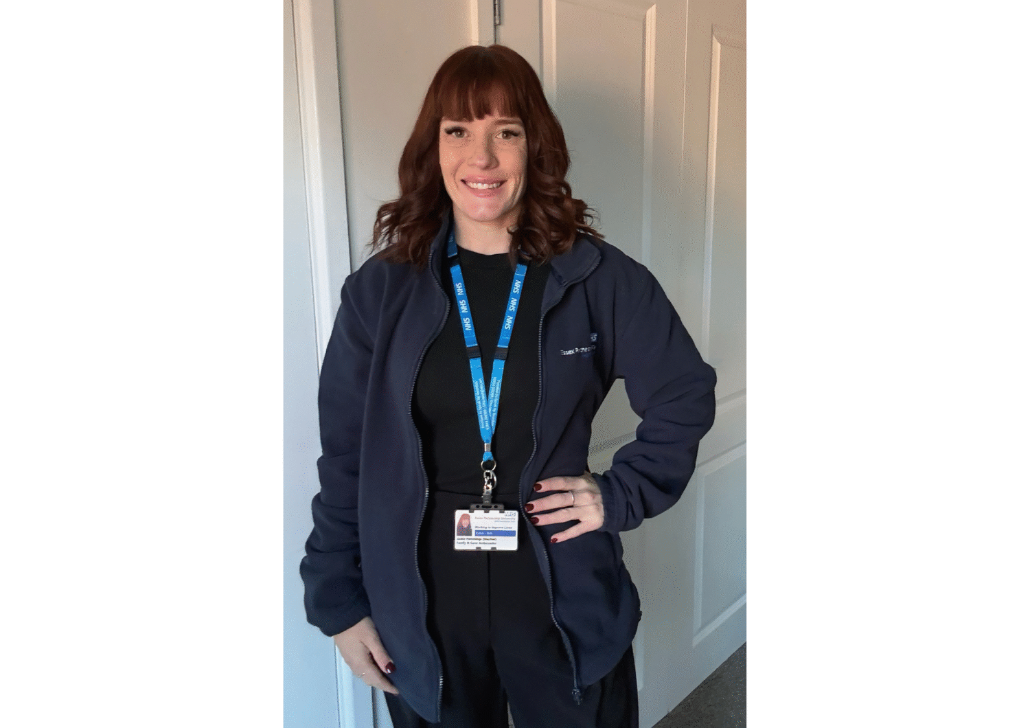 Picture of Jackie Hemmings, smiling at the camera