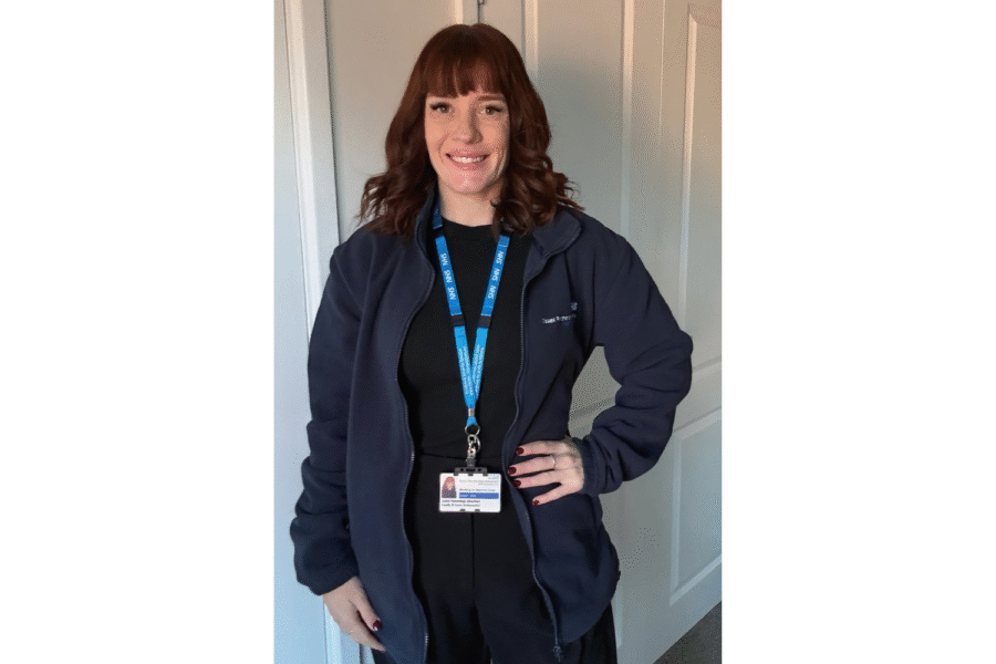 Picture of Jackie Hemmings, smiling at the camera