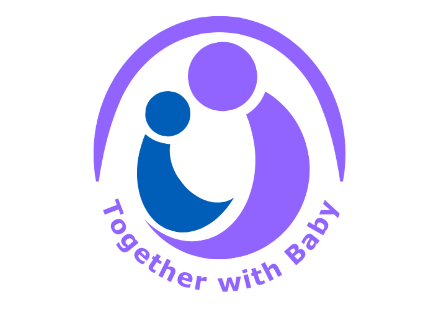Together with baby logo