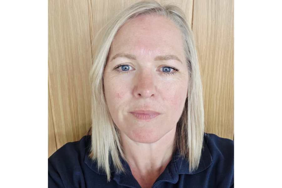 Photograph of nurse Sarah Hawes