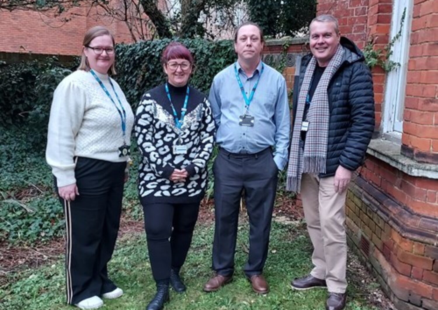 Rough sleeper team, Angie, Samantha, Craig and Tim