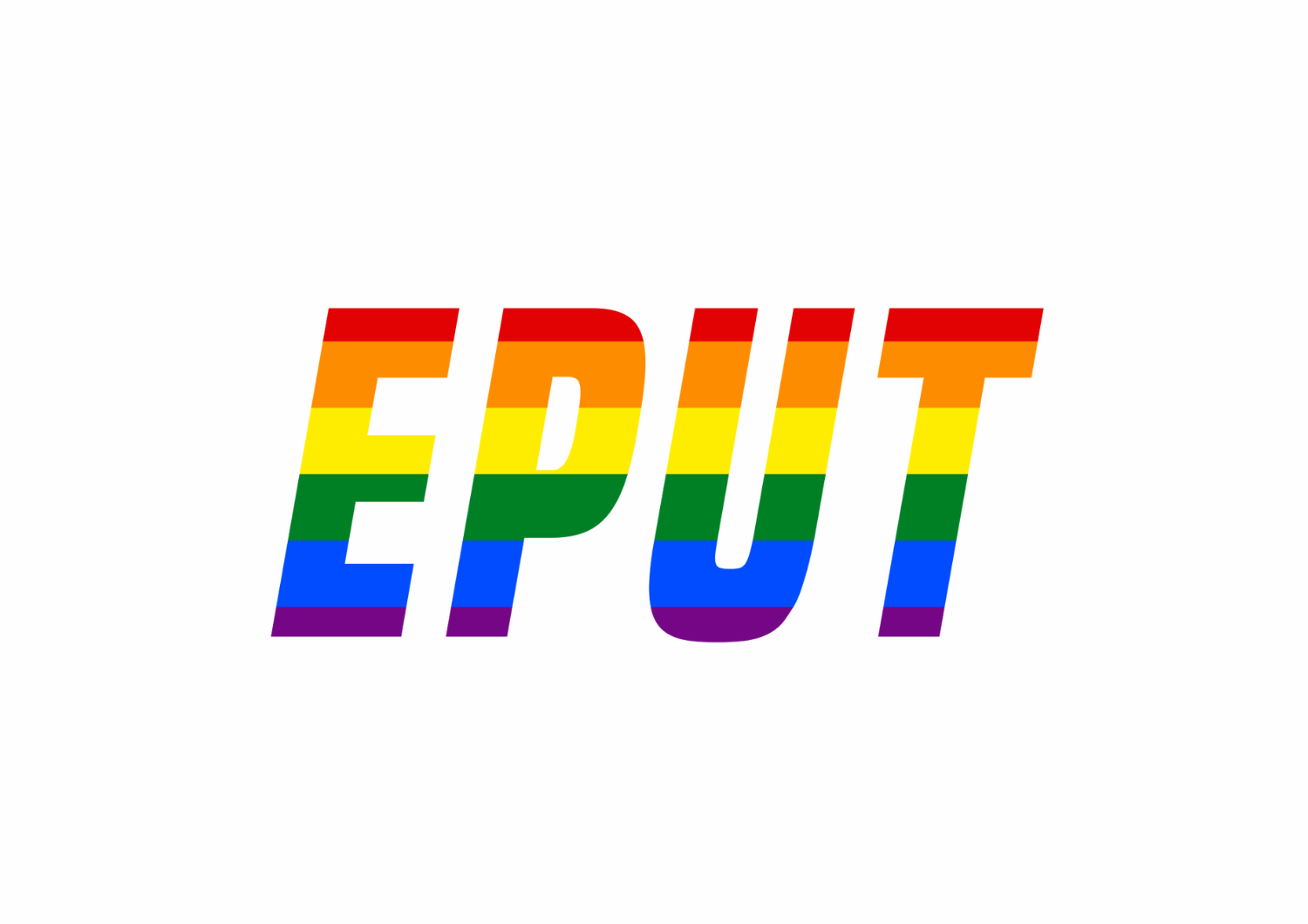 EPUT in rainbow colours