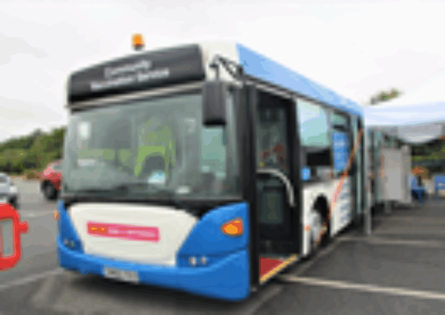Photo of the COVID-19 vaccination bus