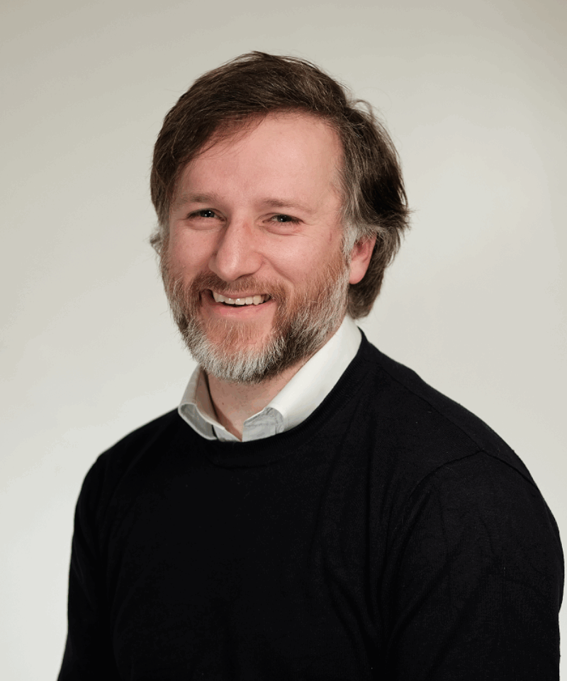 Photo of Zephan Trent wearing a black jumper.