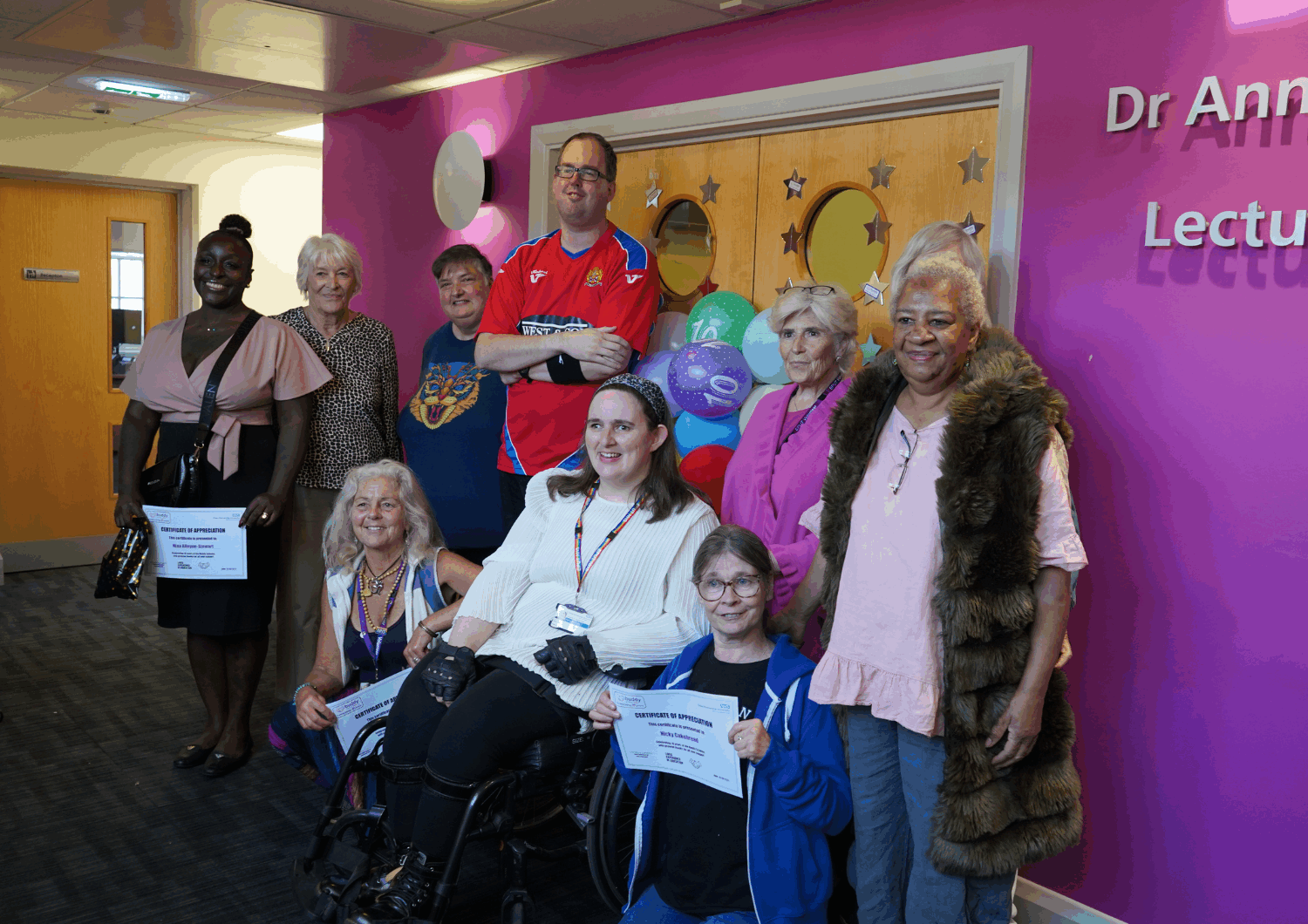 Photo of the buddy scheme volunteers
