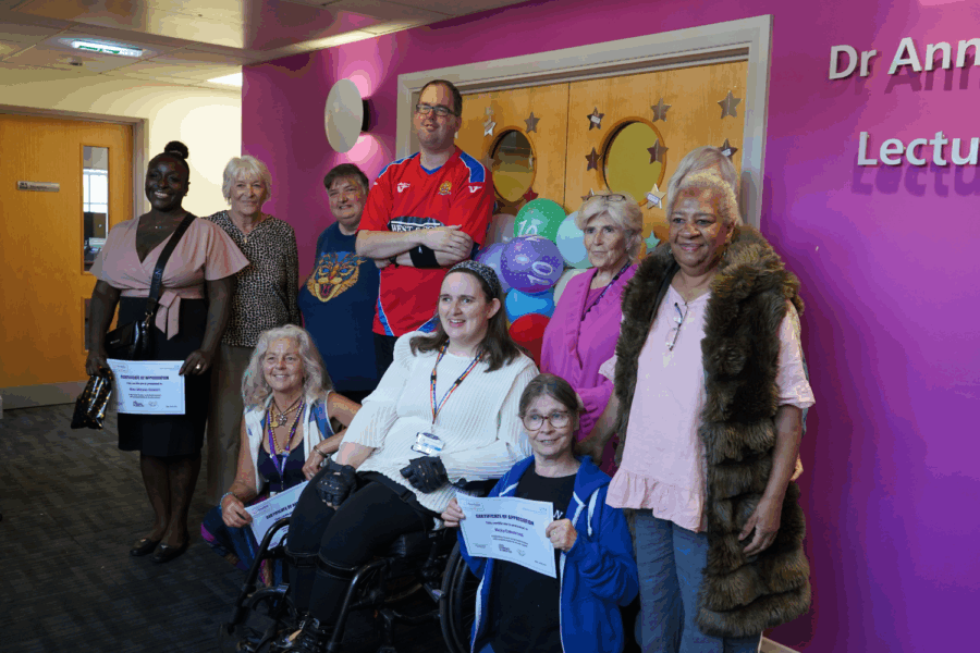 Photo of the buddy scheme volunteers